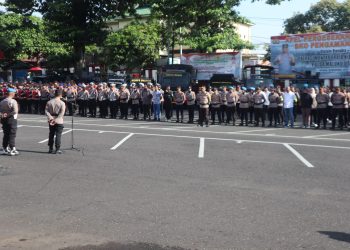 Jaga kondusifitas Pilkada, Polda Malut Siagakan Ratusan Personel