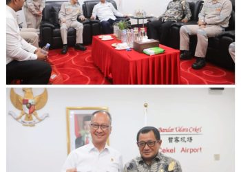 Menteri Perindustrian Kunjungi PT IWIP di Halteng, Dorong Hilirisasi dan Ekspor Produk Industri