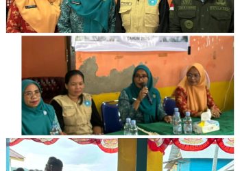 Jelang Nataru, TP PKK dan DWP Halteng Berbagi, Disambut Gembira Warga Sidanga