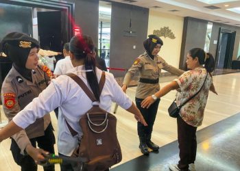 Pengamanan Ketat Kampanye Paslon Gubernur Malut Nomor 02 dan 04