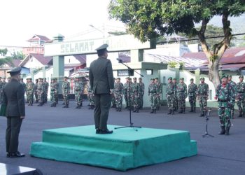 Korem 152/Baabullah Gelar Upacara Peringatan Hari Pahlawan Nasional 2024