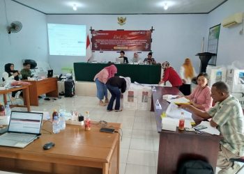 Pleno Lanjutan Kecamatan Weda Saksi Paslon 01 dan 02 tak Hadir Tanpa Alasan