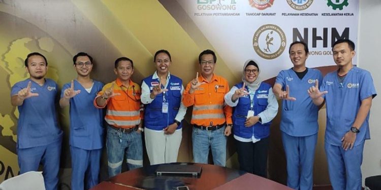 Klinik Pratama Gosowong PT NHM Raih Sertifikasi Akreditasi Predikat Utama