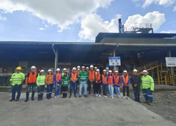 Mahasiswa UNIERA Tobelo Pelajari Teknologi Insinerator NHM di Gosowong