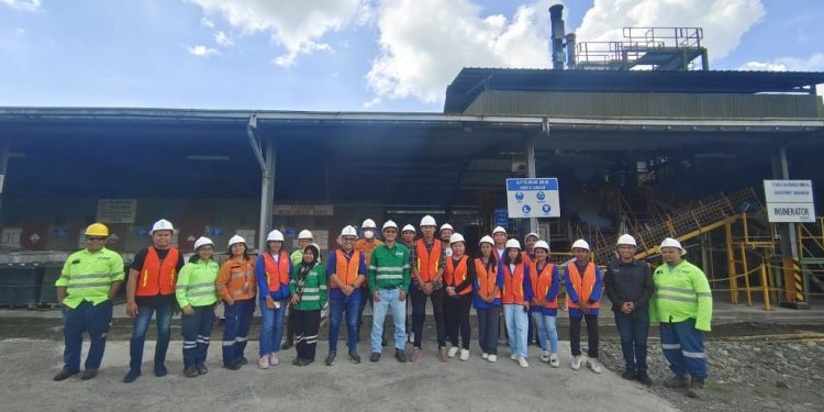 Mahasiswa UNIERA Tobelo Pelajari Teknologi Insinerator NHM di Gosowong