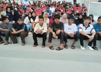 Malut United Berbagi Kebahagiaan di Stadion Gelora Kie Raha