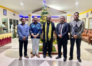 NHM Hadiri Perayaan Natal Oikumene Pemkab Halut 2024