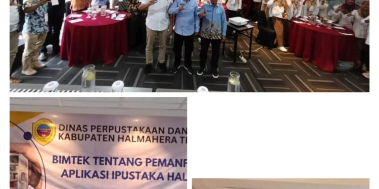 Disperpus Gelar Bimtek Pemanfaatan Aplikasi Ipustaka Halteng
