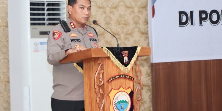 Kapolres Ternate Ajak Masyarakat Hindari Euforia Berlebihan Pasca-Pemilu