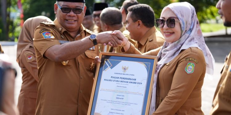 Pemprov Malut Terima Penghargaan Award 2025