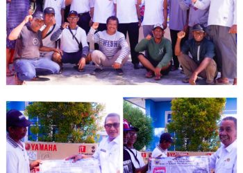 Pj Sekkab Serahkan Sarana dan Armada Alat tangkap kepada 13 Nelayan, Fitra : Gunakan Dengan Baik