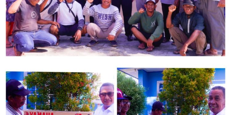 Pj Sekkab Serahkan Sarana dan Armada Alat tangkap kepada 13 Nelayan, Fitra : Gunakan Dengan Baik