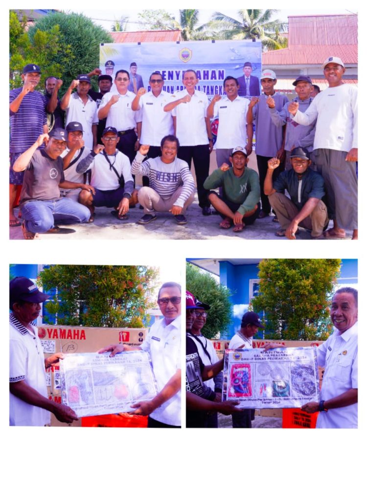 Pj Sekkab Serahkan Sarana dan Armada Alat tangkap kepada 13 Nelayan, Fitra : Gunakan Dengan Baik