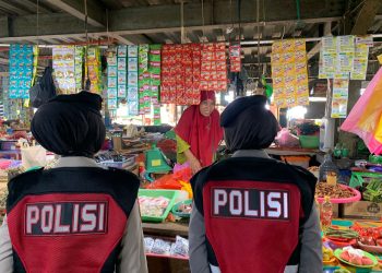 Polwan Dit Samapta Polda Malut Gelar Patroli Dialogis