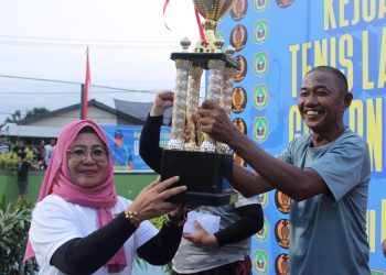 Kejuaraan Tenis Lapangan Gubernur Cup II Tahun 2025 Ditutup