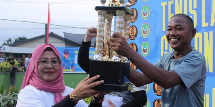 Kejuaraan Tenis Lapangan Gubernur Cup II Tahun 2025 Ditutup