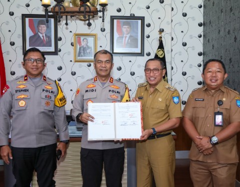 Polda Maluku Utara dapat Hibah Gedung Malaria Center dari Pemkot Ternate