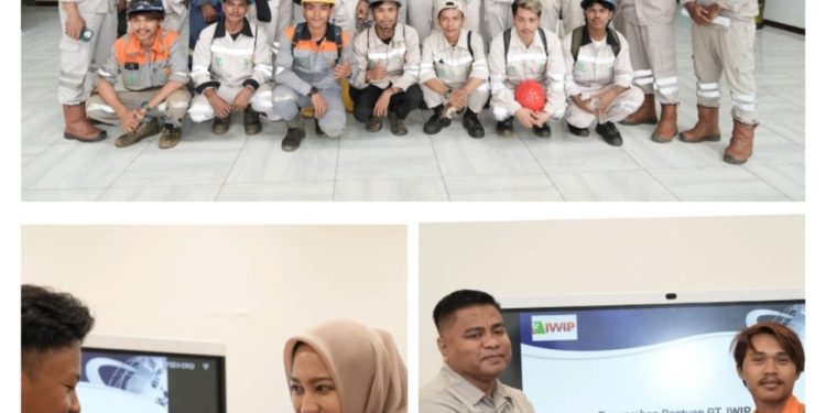 Korban Kebakaran Kendaraan Bermotor Dapat Bantuan Dari PT IWIP