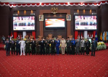 Pj Gubernur Malut Hadiri Rapat Paripurna Penetapan Sherly-Sarbin Gubernur dan Wagub Terpilih