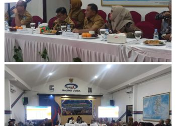 Sekkab Halteng Hadiri Rakor Pengawasan Peningkatan Kualitas Pengelolaan Keuangan dan Pembangunan