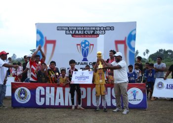 Pesan Dari Askab PSSI Halut Untuk SSB Juanga Sofifi Usai Raih Juara Ajang Safari Cup 2025