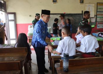 Pemda Bersama TNI-Polri Launching Program Makan Bergizi Gratis Untuk Anak Sekolah