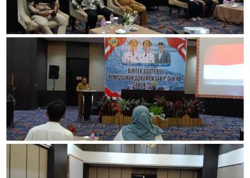 Asisten III Resmi Membuka Bimtek Asistensi Penyusunan Dokumen Sakip dan RB