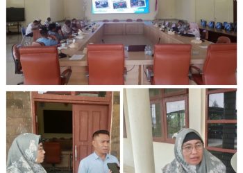 Komisi III dan DLH Halteng Rapat  Terkait Penanganan Sampah di Halteng