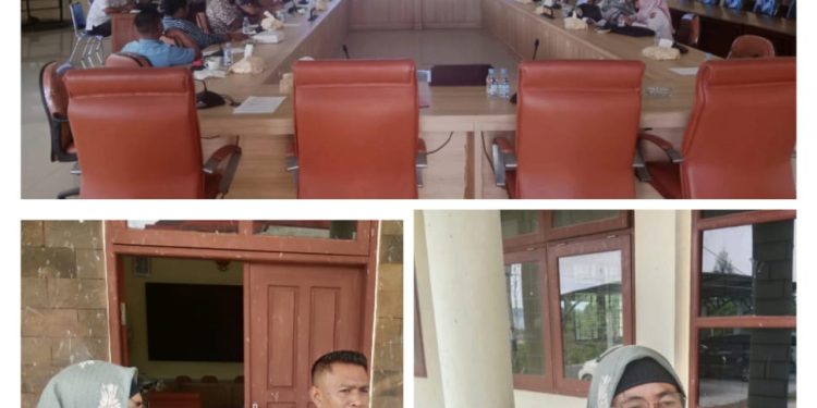 Komisi III dan DLH Halteng Rapat  Terkait Penanganan Sampah di Halteng