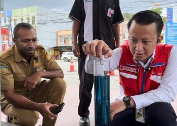 Persiapan Satgas RAFI 2025, Pertamina Sidak Lembaga Penyalur di Kota Jayapura