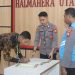 Polres Halut Gelar Penandatanganan Pakta Integritas Penerimaan Anggota Polri Tahun 2025
