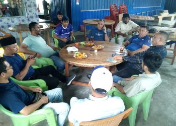 Ketua Komisi III DPRD Halmahera Utara Bukber Bersama Wartawan