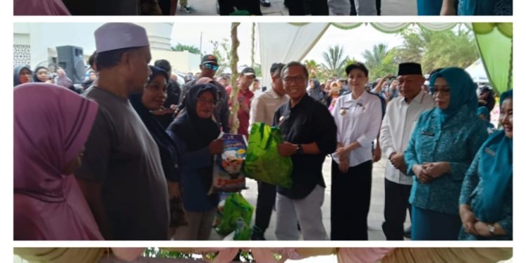 Gubernur Malut Hadiri Pasar Murah, Sherly : Apresiasi Kepada IMS Pembagian 45.000 Paket Gratis