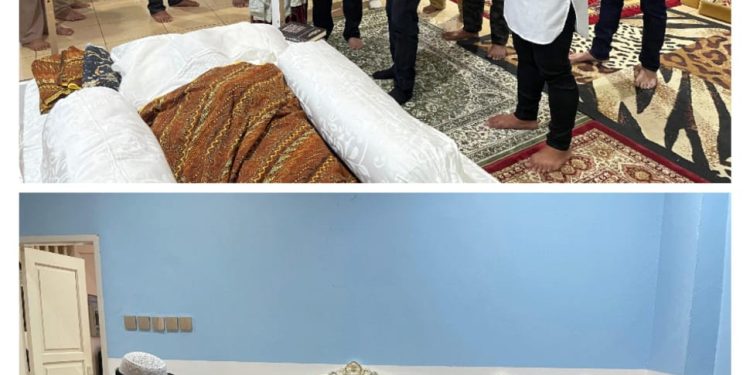 Bupati Halteng Melayat Rumah Duka Almarhum AGK, IMS : Mari Kita Do’akan Almarhum