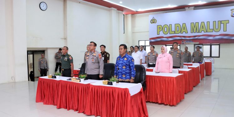 Dukung Program Gizi Nasional, Wakapolda Malut Hadiri Peluncuran SPPG Polri