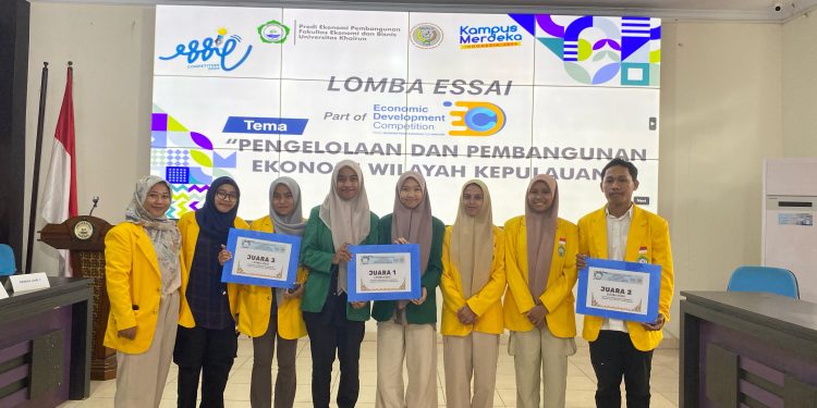 Prodi Ekonomi Pembangunan Fakultas Ekonomi dan Bisnis Unkhair Ternate Sukses Gelar Economic Development Competition