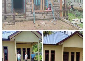 BPP Halteng Lakukan Pengecekan Fisik RTLH Tiga Kecamatan di Patani