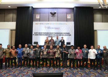 Gubernur Malut bersama sejumlah Kepala Daerah Ikut RUPS Bank Maluku-Malut