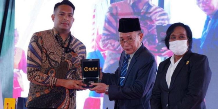 Hadiri Sertijab Bupati/Wakil Bupati Halut, NHM Komitmen Dukung Pembangunan Daerah