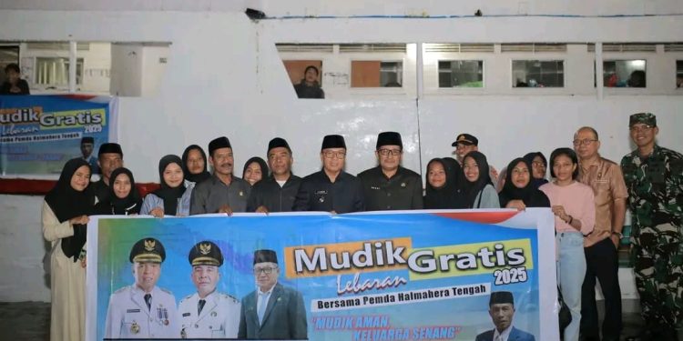 Pemkab Halteng Programkan Mudik Gratis, Sebanyak 300 orang Menuju Kampung Halaman