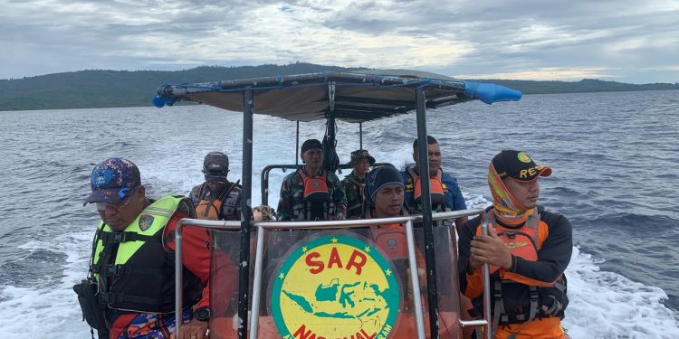 Longboat KM Siti Mambulu Berpenumpang Lima Orang Tenggelam di Perairan Antara Obi, Tiga Orang Dalam Pencarian