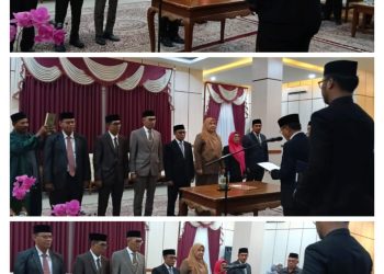 Perdana, IMS Lantik Tujuh OPD Hasil Assesmen