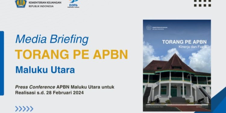 Perwakilan Kemenkeu Malut Gelar Media Briefing Rutin “Torang Pe APBN”