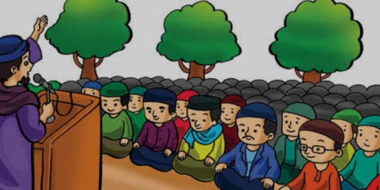 Pemkab Halteng Gelar Sholat Ied di Pendopo  Falcino Weda, Bupati, Sekkab Open House di Weda, Wabup di Banemo