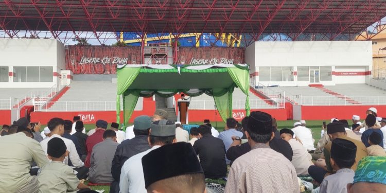 Ini Pesan Khatib Shalat Idul Fitri 1446 Hijriah di Ternate