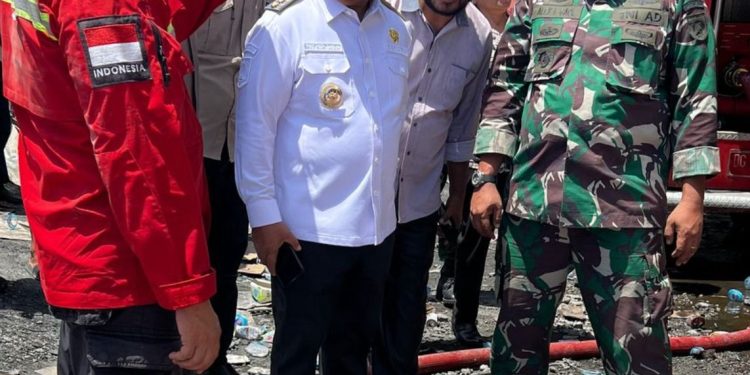 Bupati Halut Apresiasi NHM atas Respon Tanggap Darurat Kebakaran