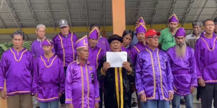 Dukung Keberlanjutan Operasional NHM, Lembaga Adat Suku Pagu Angkat Bicara