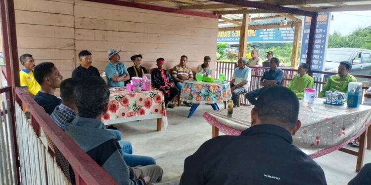 Forum Camat-Kades Kao Barat dan Lembaga Adat Suku Modole Imbau Jaga Kamtibmas di Lingkar Tambang