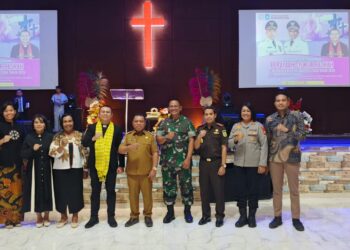 NHM Hadiri Perayaan Syukuran Paskah Kristus Oikumene 2025 yang Digelar Pemkab Halut