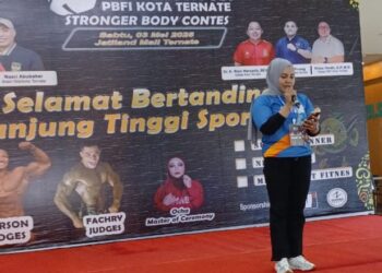 PBFI Ternate Helat Wali Kota Cup Stronger Body Contest 2025 di Jatiland Mall
